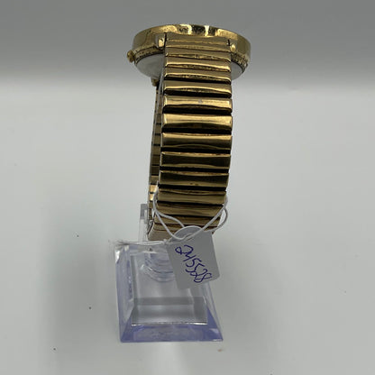 Timex Indiglo Vintage Gold Tone Calander Watch