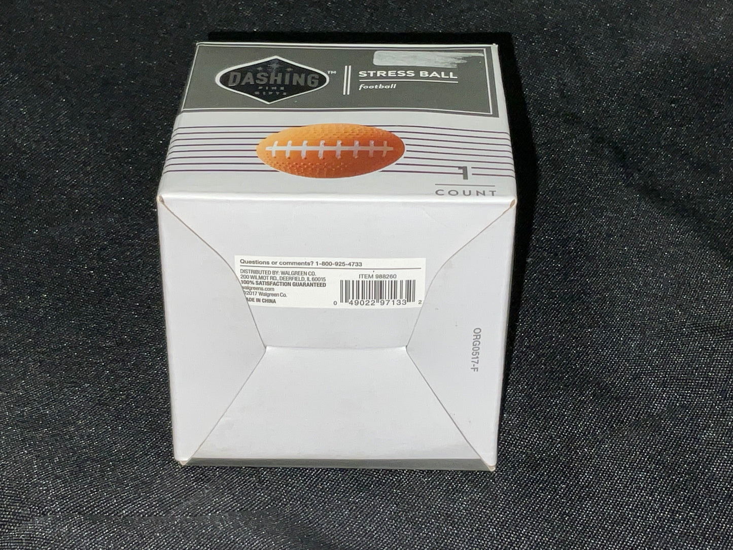 Dashing Fine Gifts Football Stress Ball Brand New in Box with Original Packaging