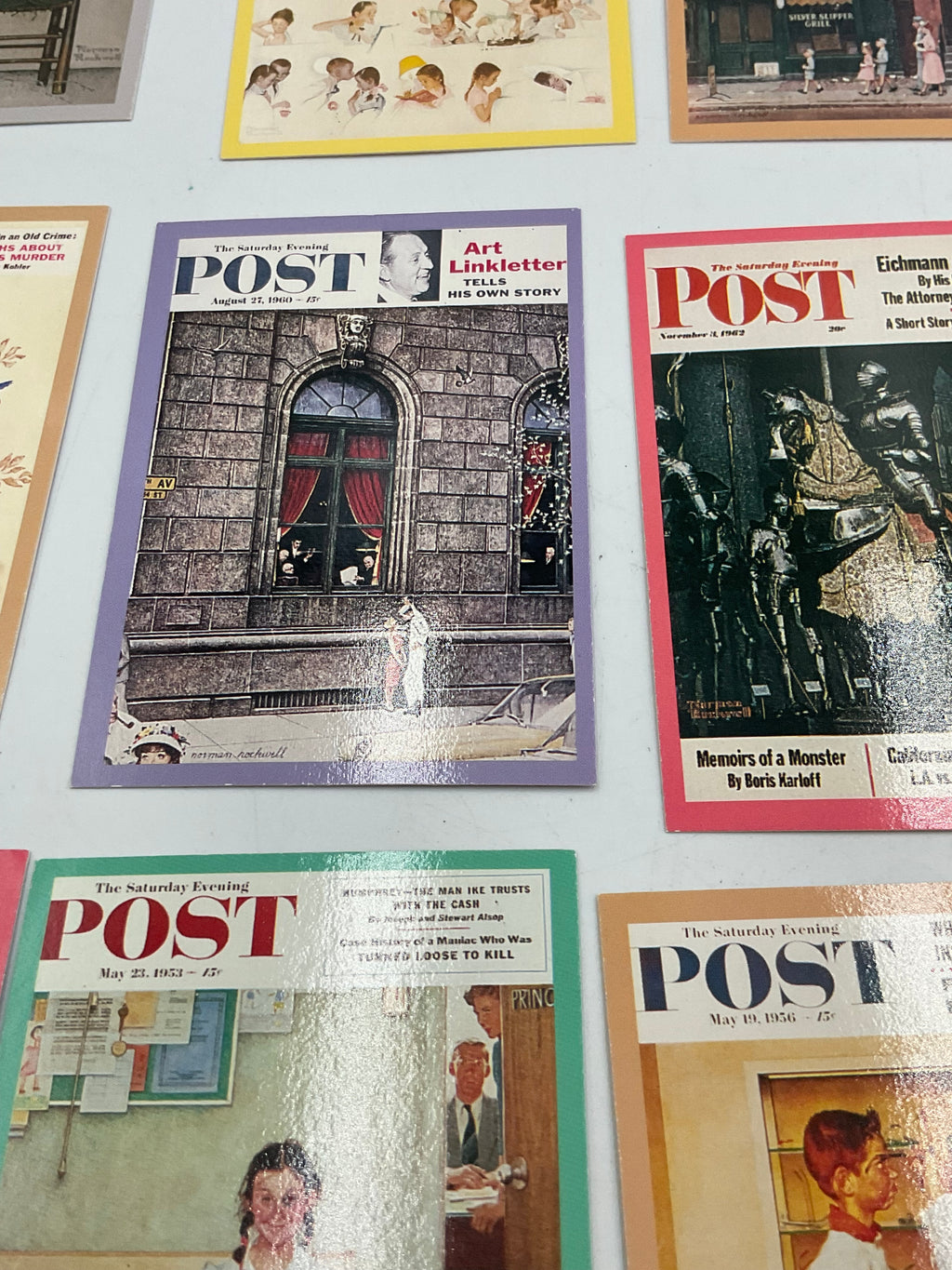 Vintage 1993 Norman Rockwell Series 2 Trading Card Lot