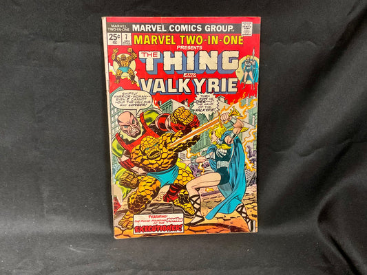 Marvel Two-in-One #7 "Thing and Valkyrie" Vintage 1975