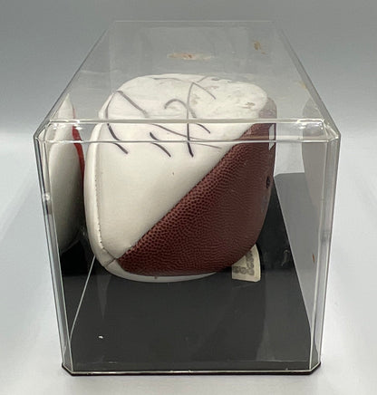 Ray Lewis Autographed University of Miami Hurricanes Football W Certificate of Authenticity