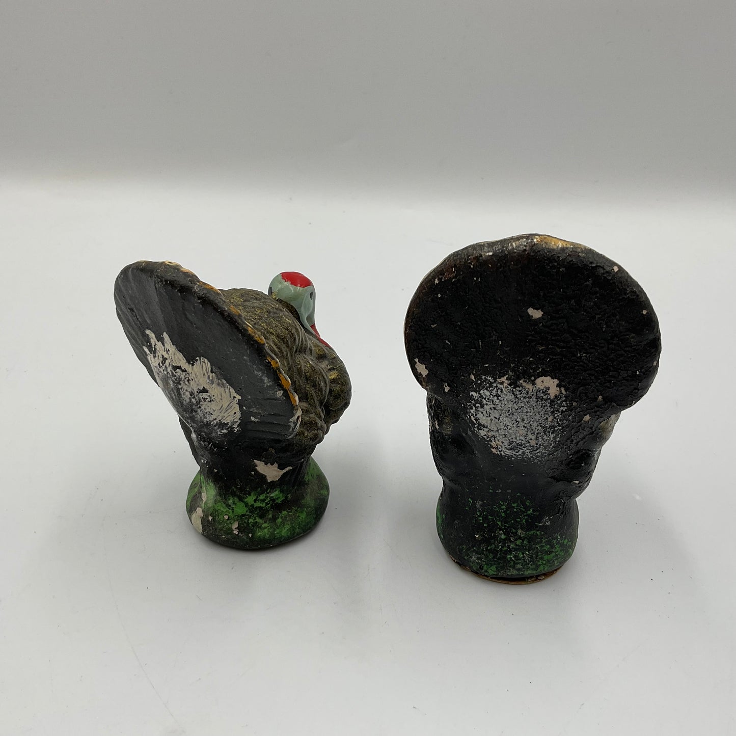 Vintage Paper Mache or Composition Turkeys