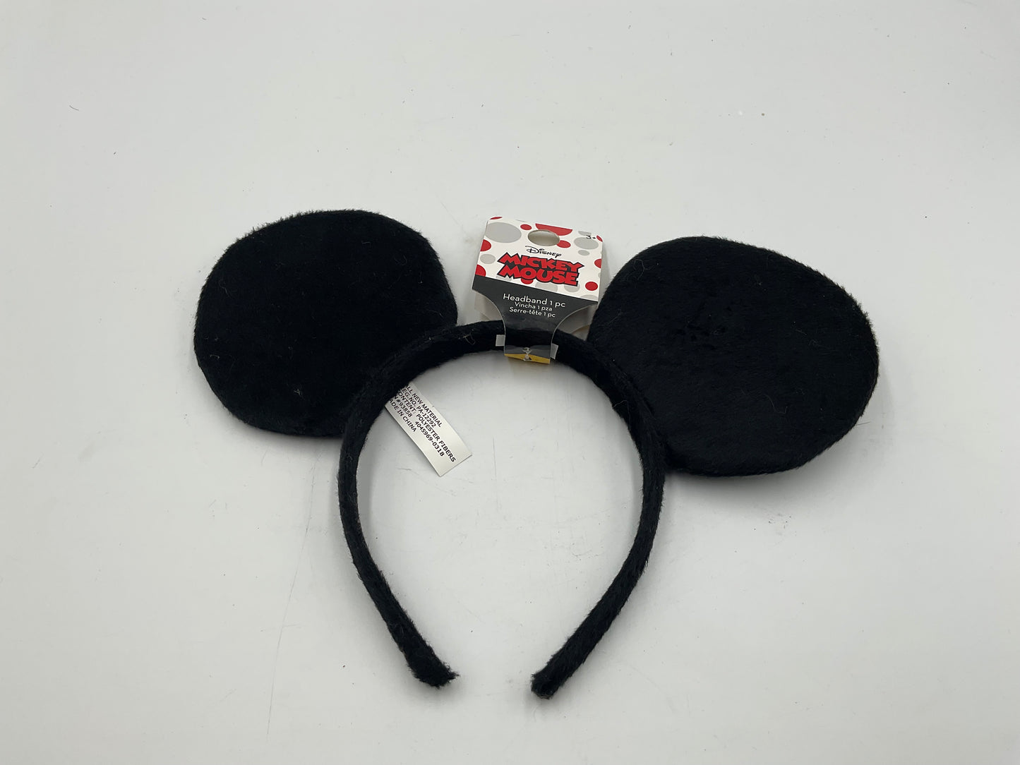 Disney’s Mickey Mouse Headband with Plush Black Ears