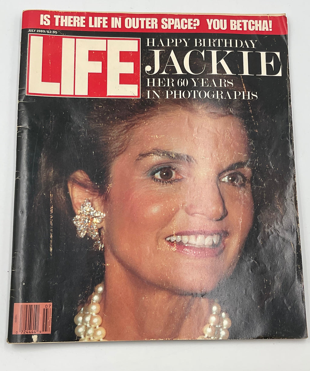 Vintage LIFE Magazine July 1989 Jackie Kennedy 60th Birthday