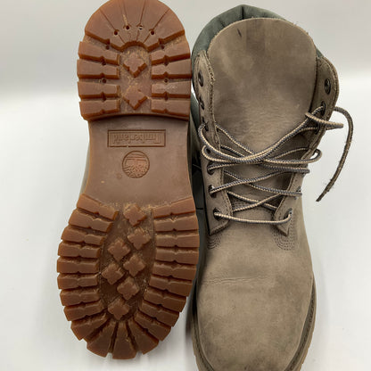 Timberland Boots 6 Inch Waterproof Grey Men's Shoes Size 9M