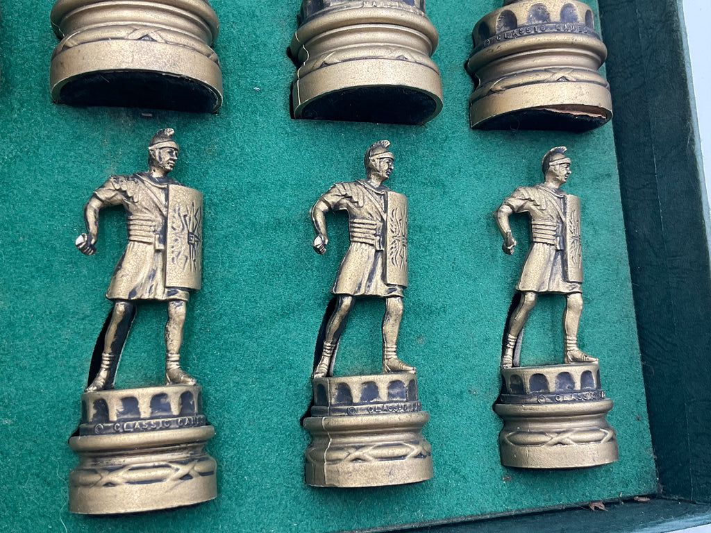 Ancient Rome Collectors Series Chess Set Complete Edition 1 Vintage 1963