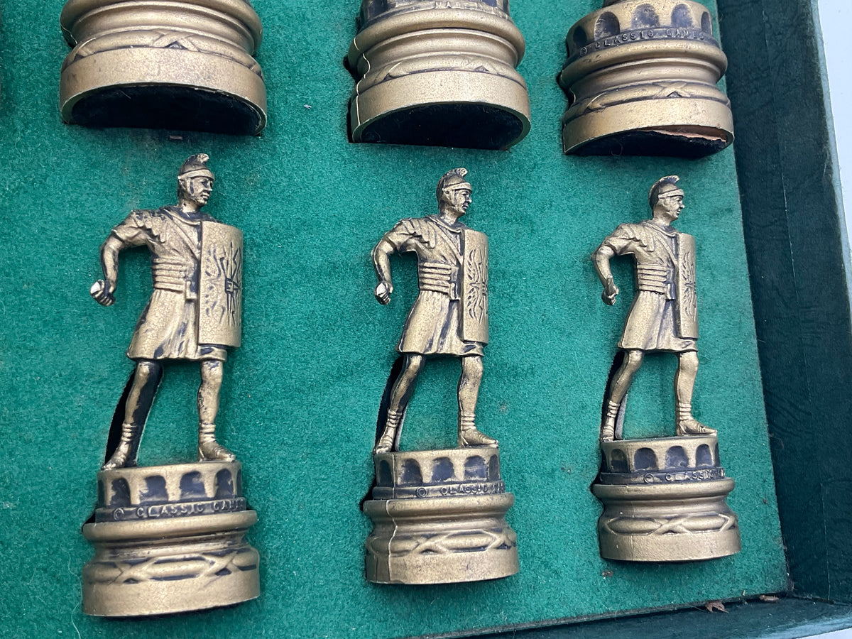 Ancient Rome Collectors Series Chess Set Complete Edition 1 Vintage 1963