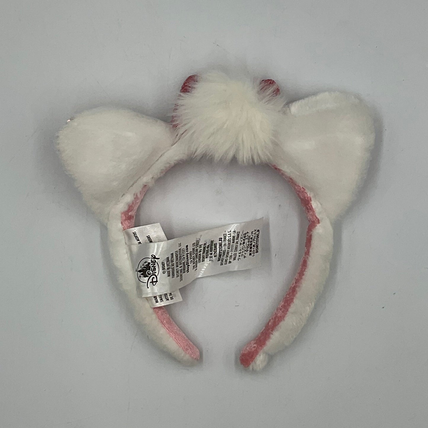 Ready JB Disney Parks Marie's White Cat Ears Headband