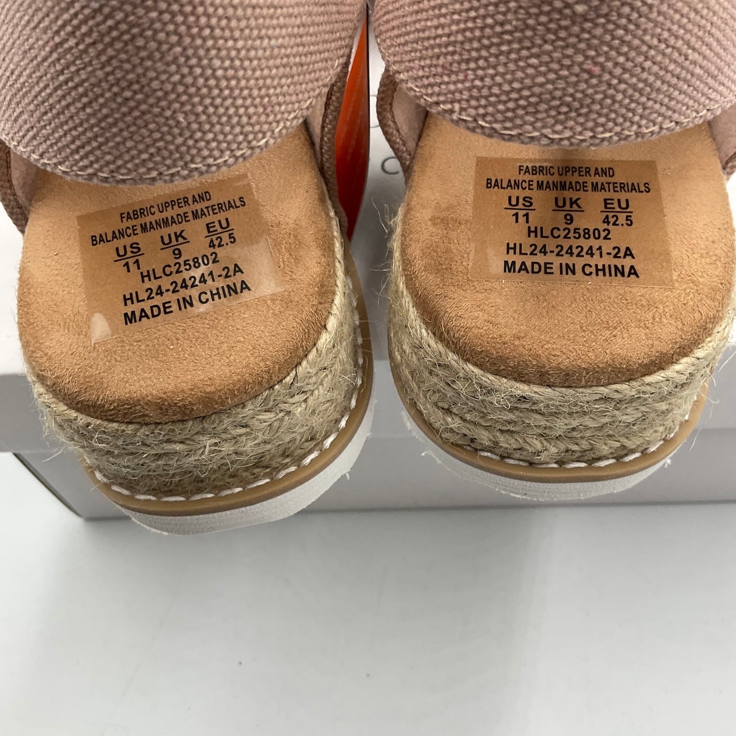 Dodow Womens's Sandals Pink Size 11