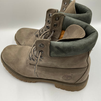 Timberland Boots 6 Inch Waterproof Grey Men's Shoes Size 9M