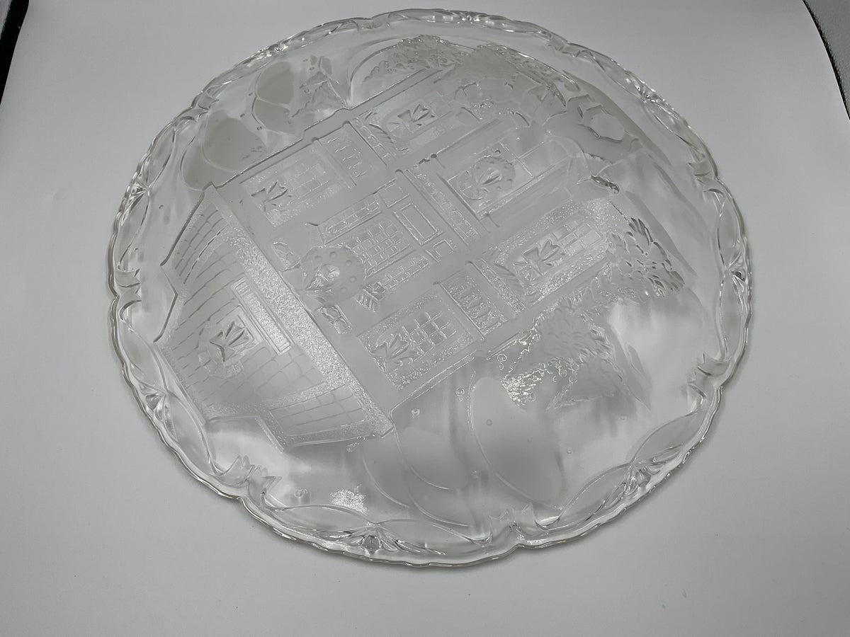 Mikasa "Winter Wonderland" 15-inch Round Hostess Platter
