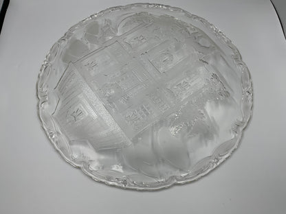Mikasa "Winter Wonderland" 15-inch Round Hostess Platter