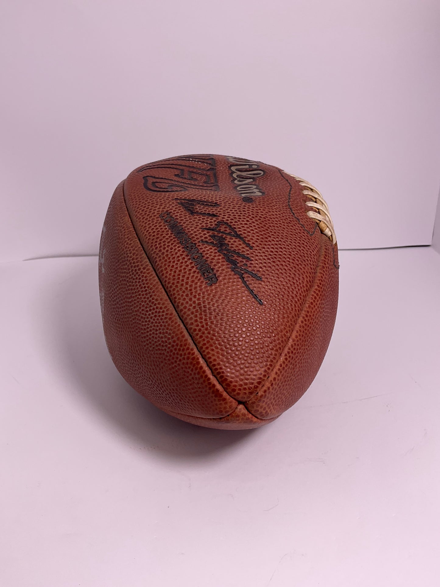 Sam Wyche Bucaneers Signed Football 4-29-1992