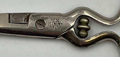 W.H. Morley & Sons Antique Button Hole Scissors Made In Germany