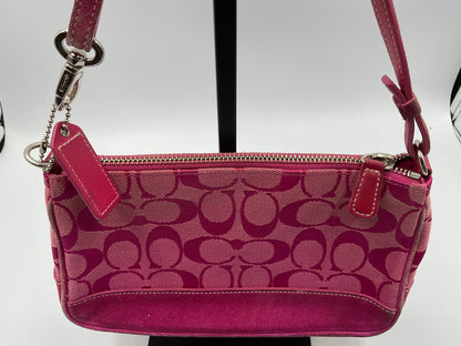 Rose Pink Coach Shoulder Bag  Previously Loved