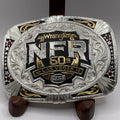 Wrangler Belt Buckle NFR 60th Anniversary Montana Silversmith Las Vegas