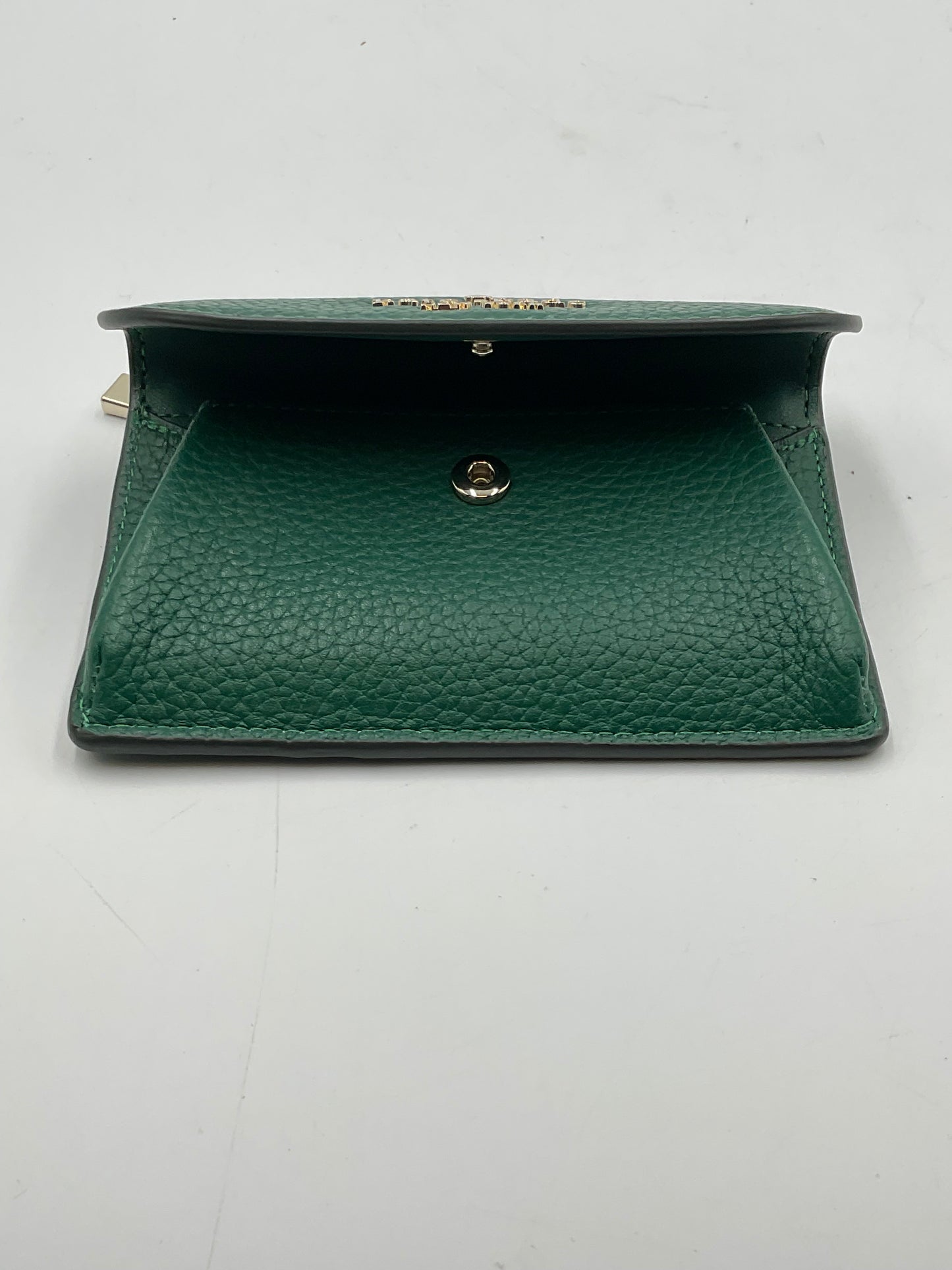 Kate Spade New York Forest Green Pebble Design Leather Wallet