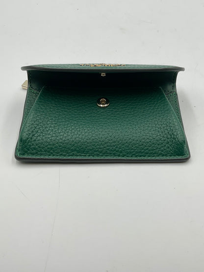 Kate Spade New York Forest Green Pebble Design Leather Wallet