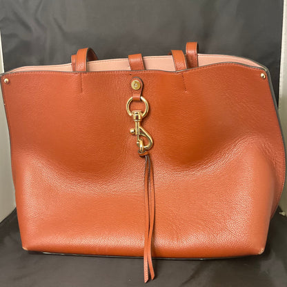 Rebecca Minkoff Orange Leather Shoulder Bag