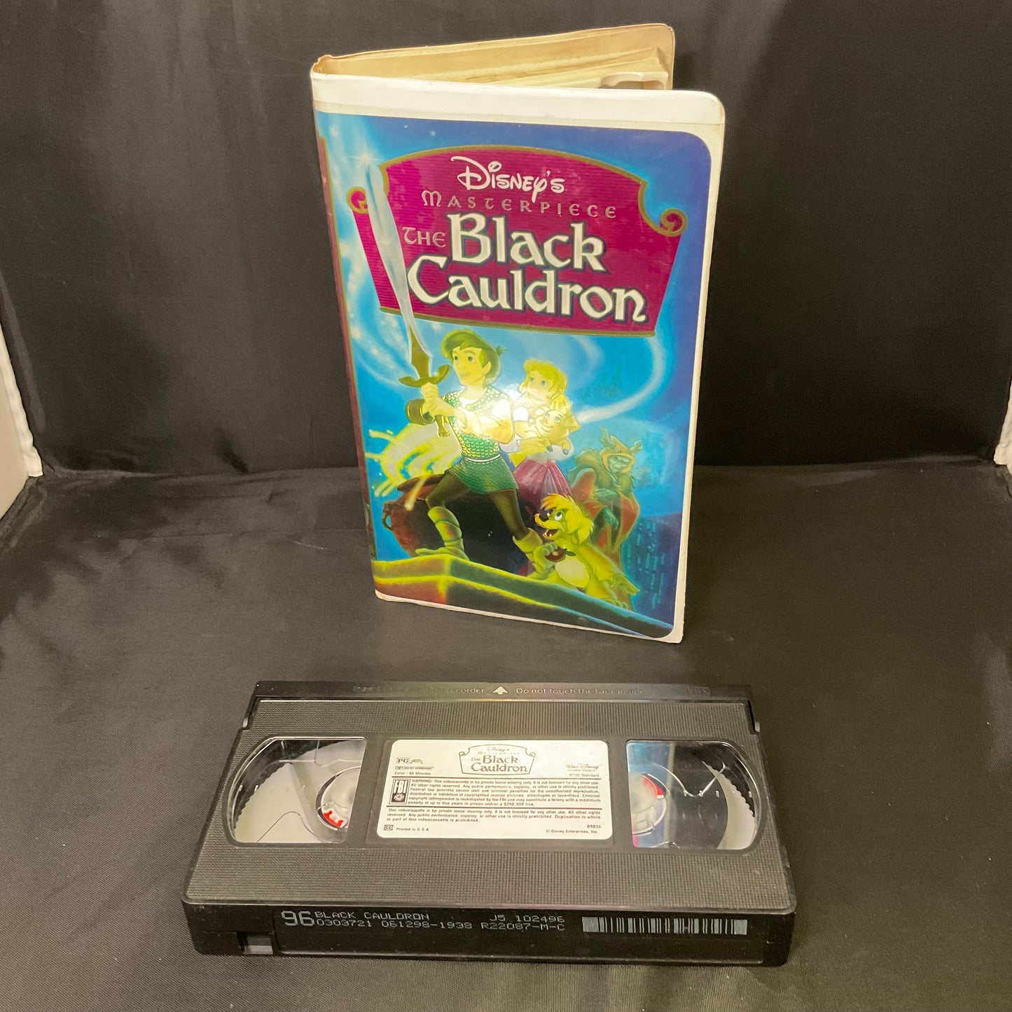 Disney's Masterpiece The Black Cauldron VHS