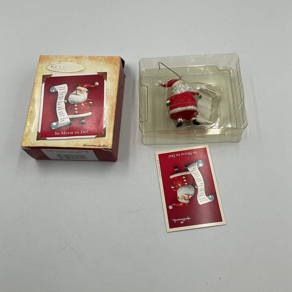 2004 Hallmark Keepsake Ornament  So Much To Do