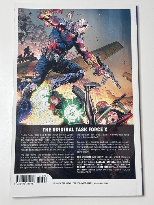 Suicide Squad Vol 6 The Secret History of Task Force X DC Comics Paperback Graphic Novel July 2018