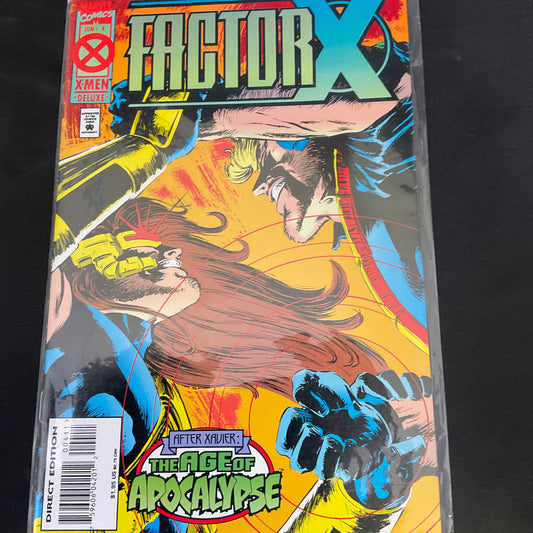 Marvel Comics Direct Edition  X-Men X-Factor After Xavier The Age Of Apocalypse