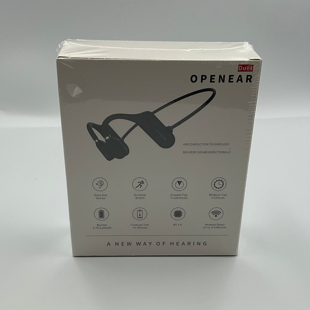 OPENEAR Duet Model DYY-1 Headphones Factory Sealed Brand New in Box