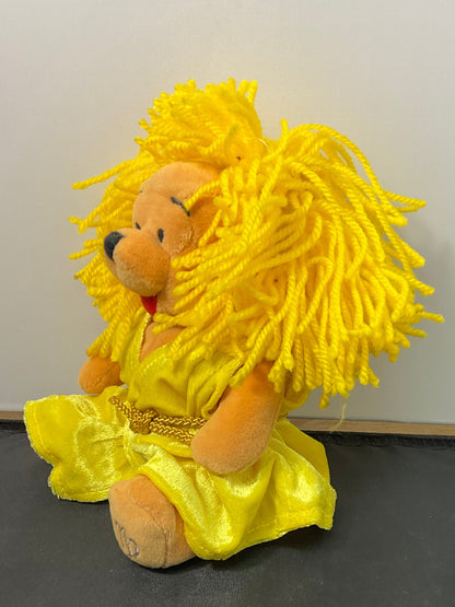 Virgo Winnie the Pooh Vintage Mini Beanie Plush Disney Store Collectible