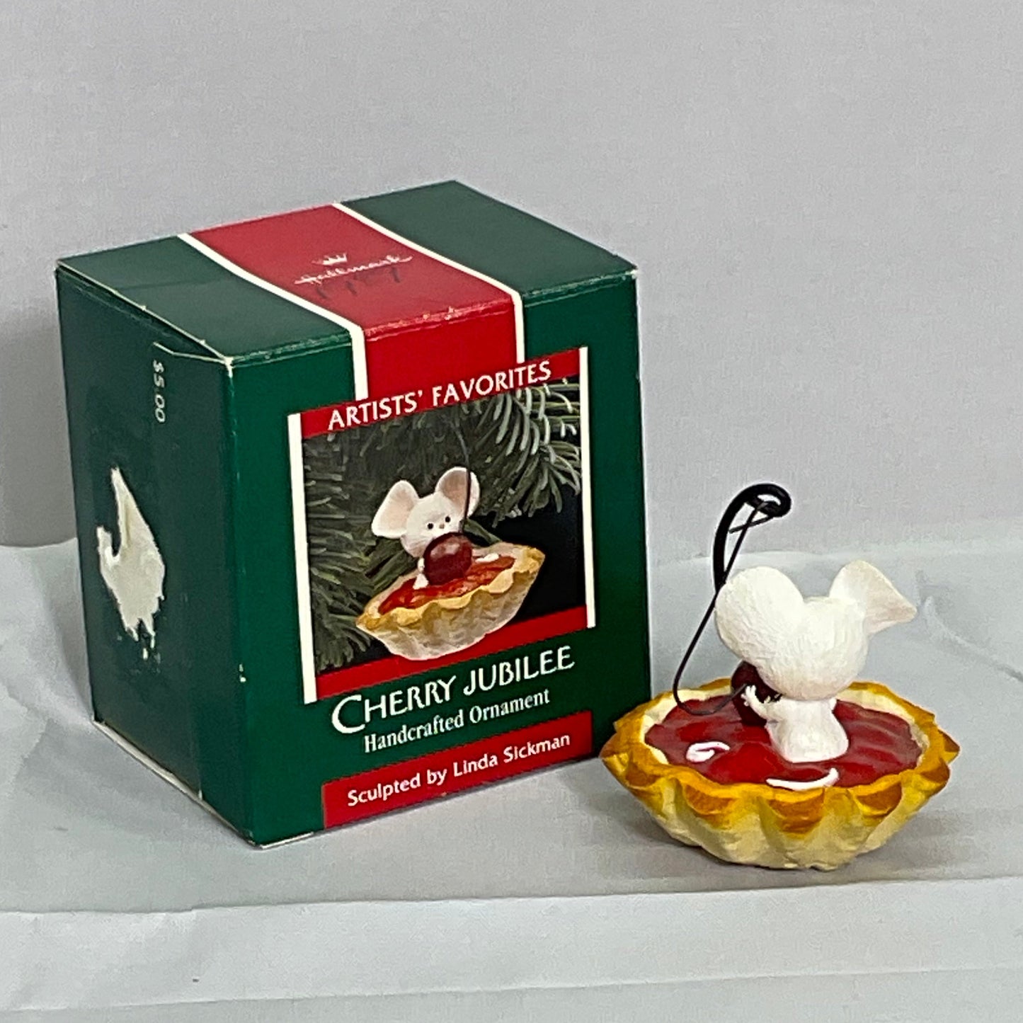 1989 Hallmark Keepsake Ornament Cherry Jubilee w/Box