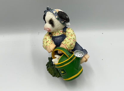 Enesco Mary's Moo Moos A Splash of Country Charm 787108 John Deere Cow