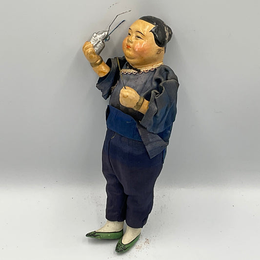 Antique Chinese Mudman Doll