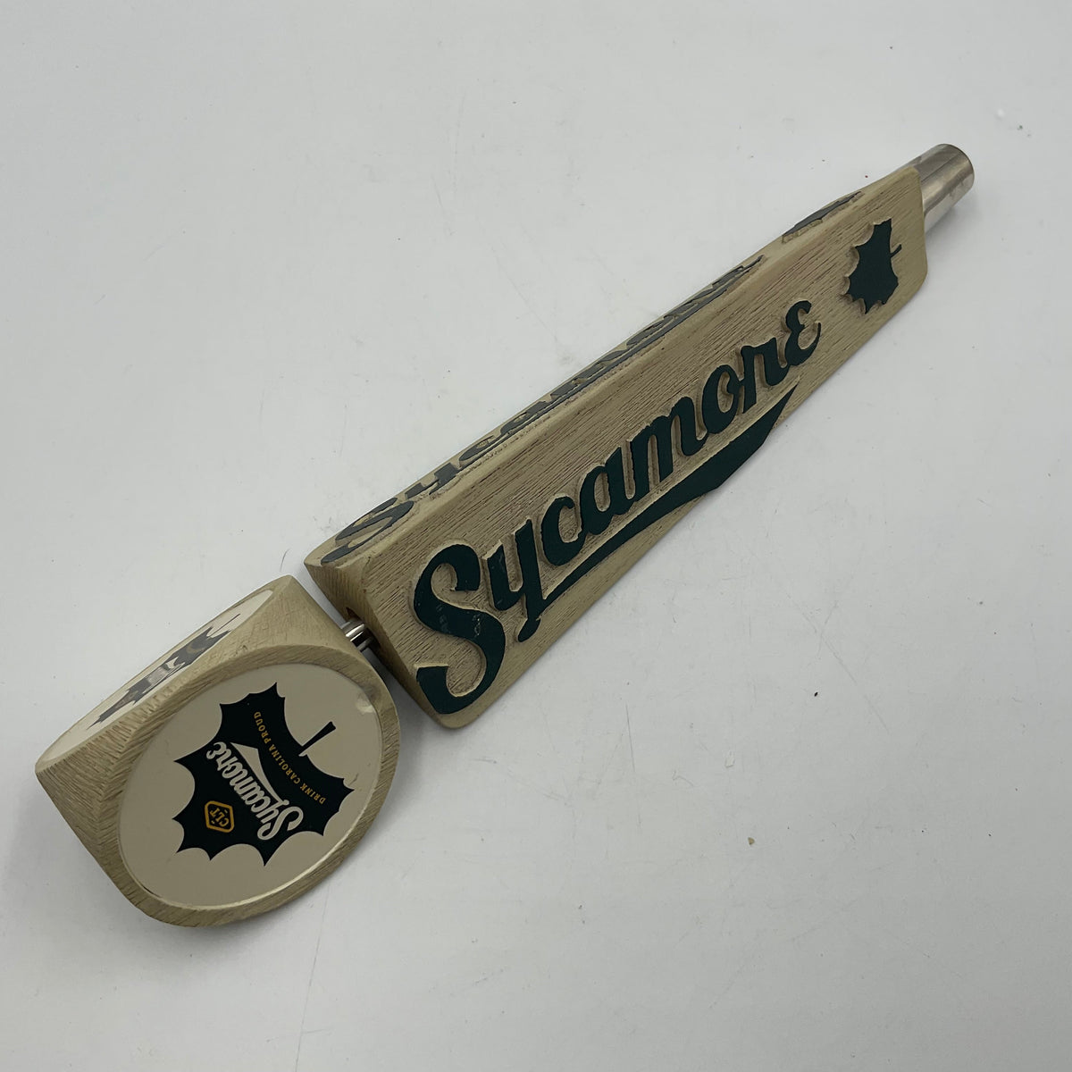 Sycamore Beer Tap Handle Draft Keg Pull Man Cave Bar Barware Decor