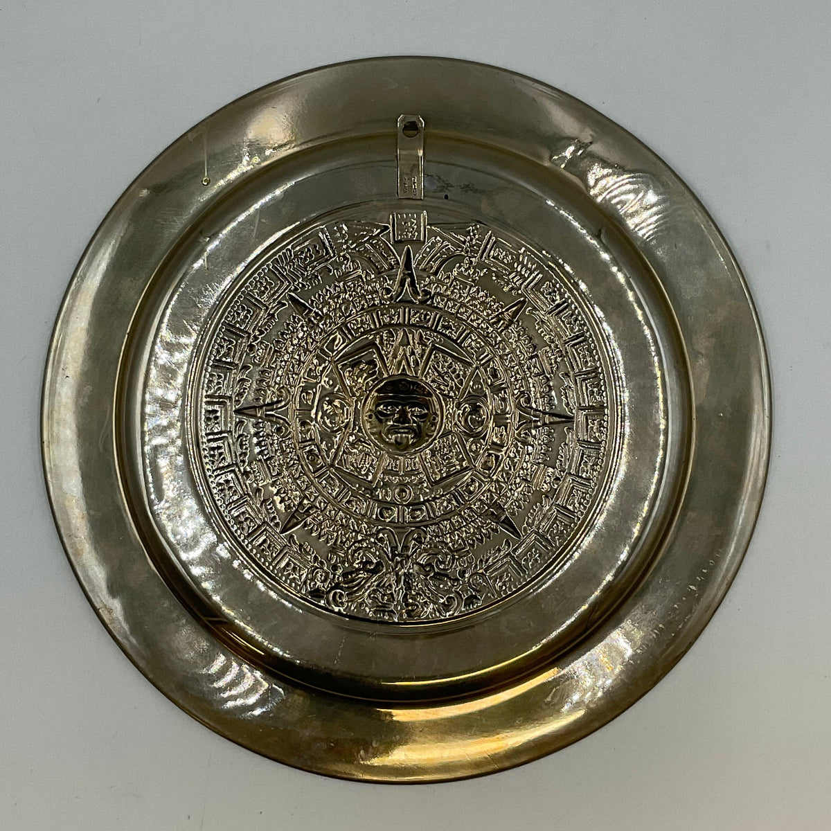 Brass Decorative Plate Vintage