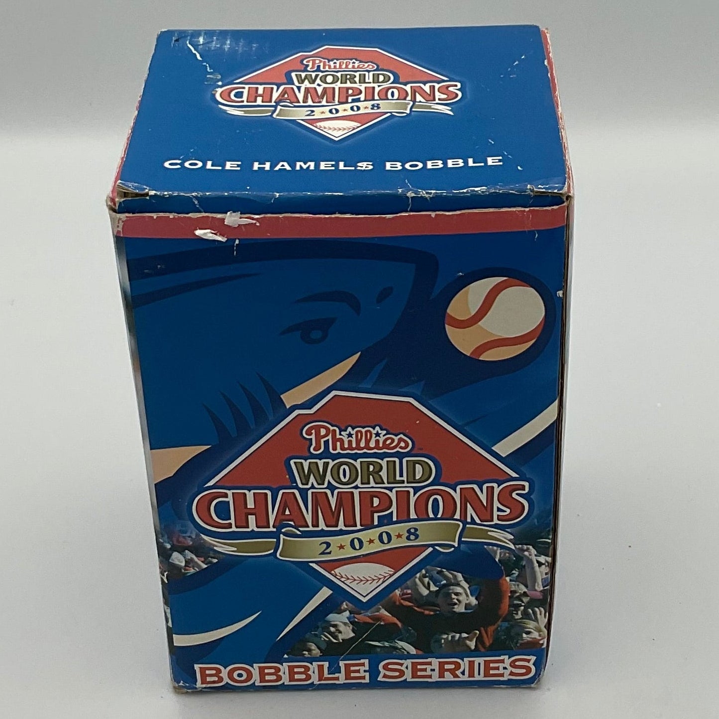 2008 World Series Championship Commemorative Bobblehead Cole Hamels MLB Philadelphia Phillies