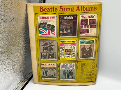 Vintage 1960's The Beatles “Rubber Soul”  Souvenir Music  Book