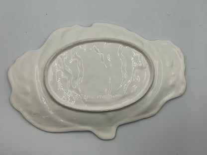Ceramic Cabbage Leaf Serving Plate