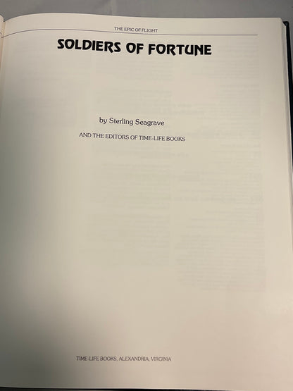 The Soldiers of Fortune The Epic of Flight Aviation Vintage 1985 Time Life Hardcover Book