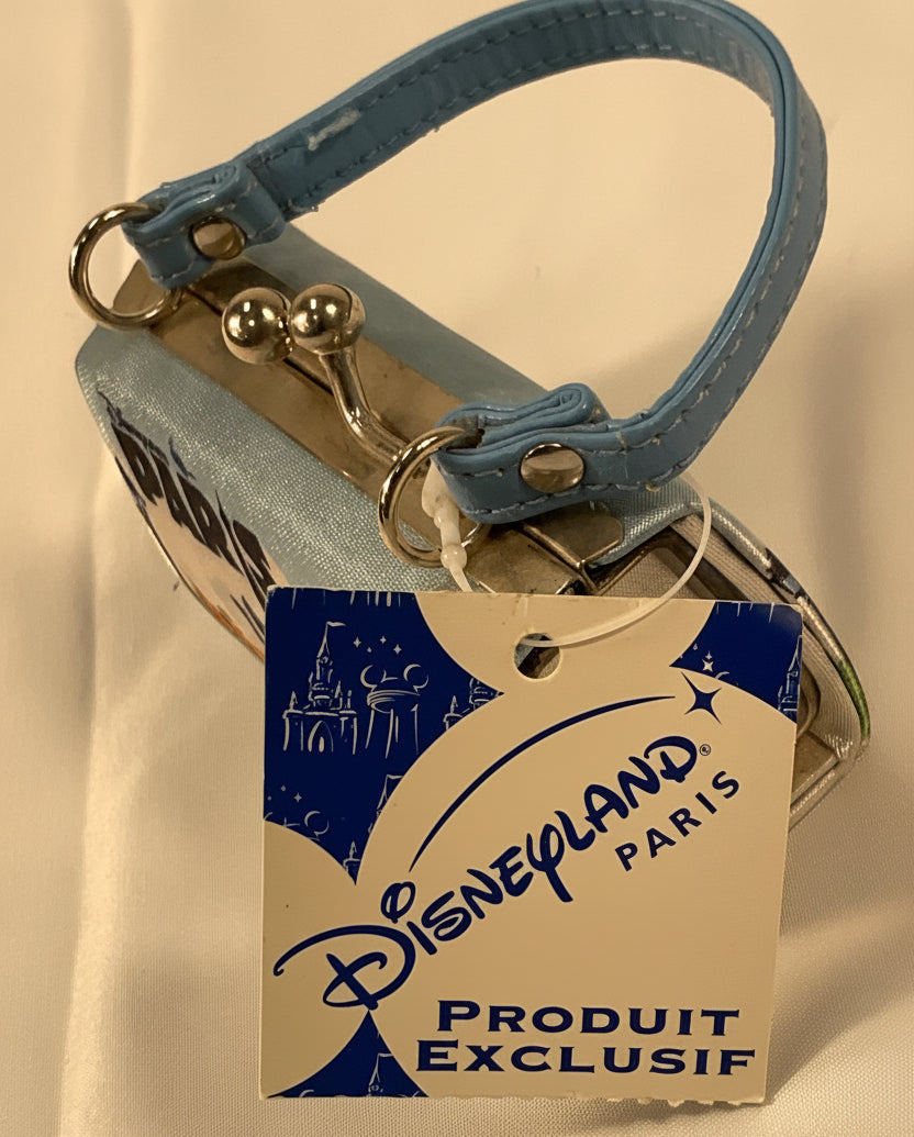 Disneyland Paris Souvenir Clasp Mini Purse Featuring Mickey & Minnie Mouse