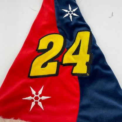 Forever Collectibles Jeff Gordon NASCAR#24 Christmas Holiday Santa Hat