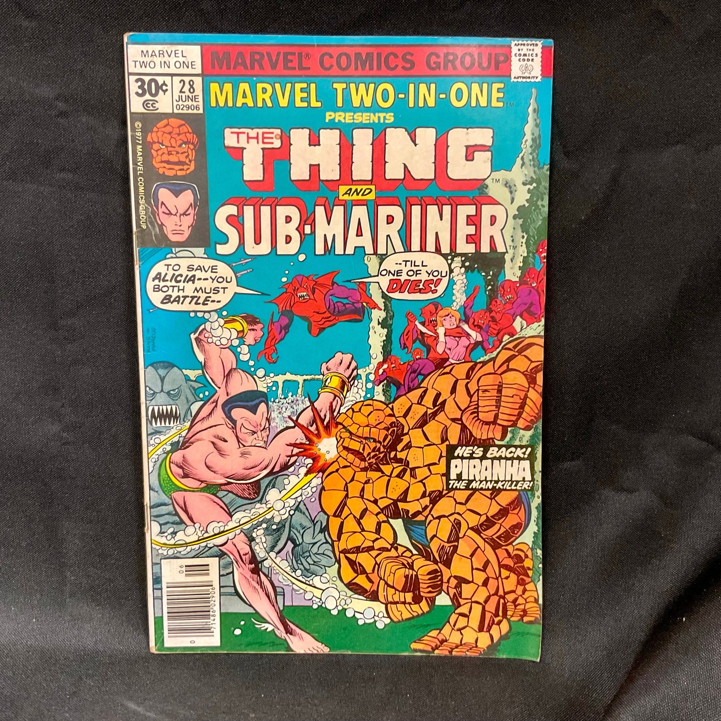 Marvel Two-in-One Volume 1 #28 (1974 Series)