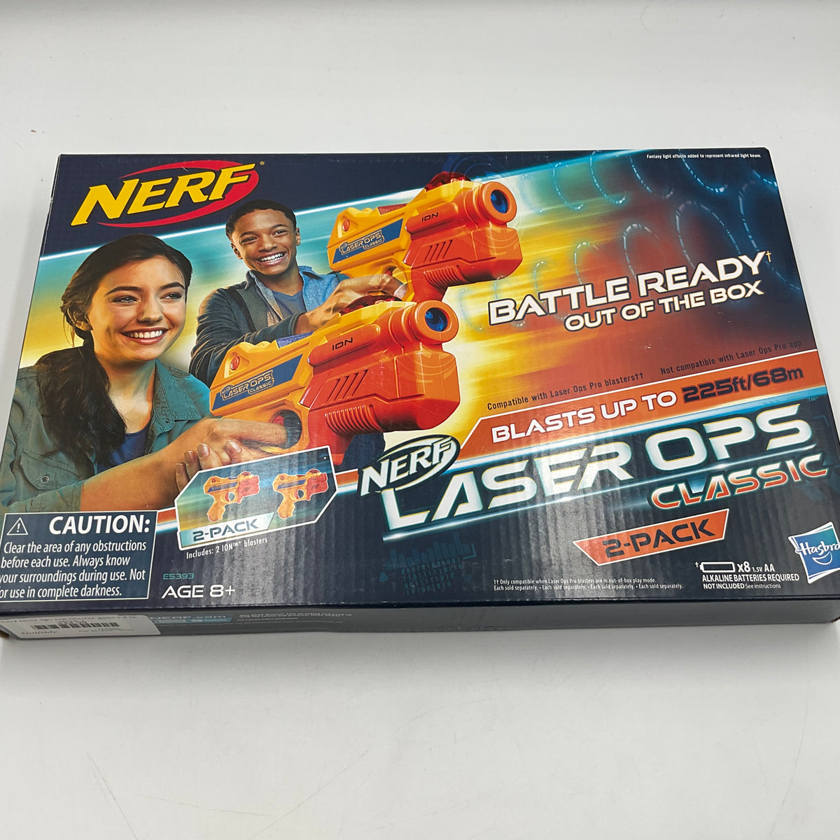 Nerf Laser Ops Classic Ion Blaster 2 Pack 4 Boxes