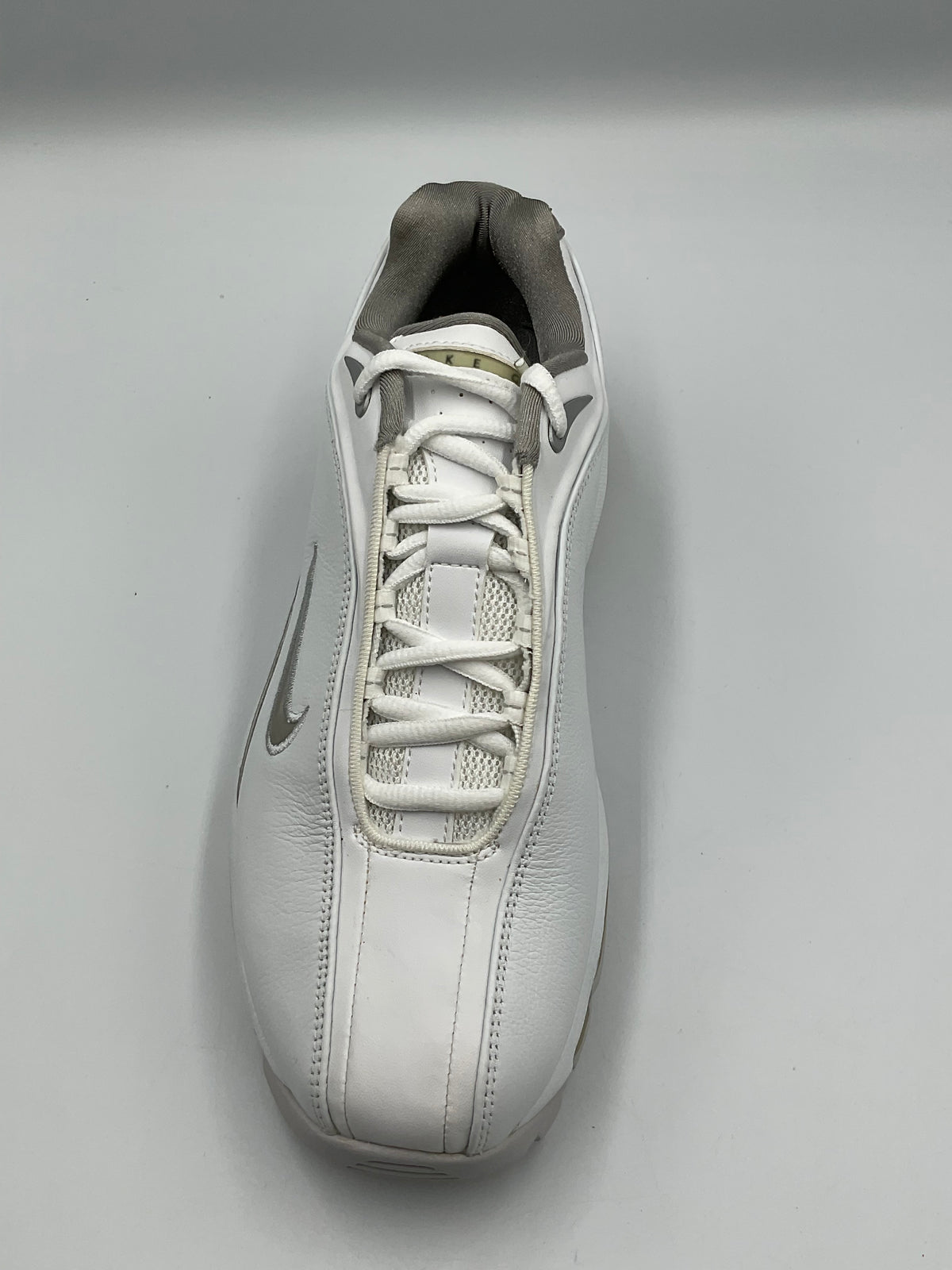 Nike WMNS Air Max Sport Plus Golf Shoes 307428-101 White Metallic Silver