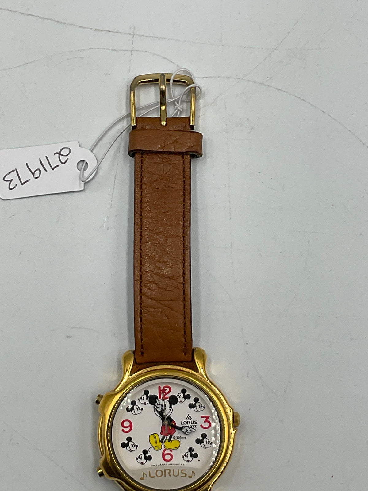 Vintage Lorus Disney Mickey Mouse Musical Watch RWC002 New Battery Working