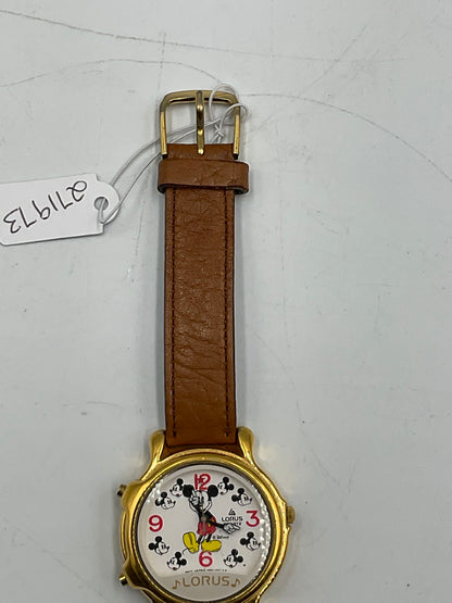 Vintage Lorus Disney Mickey Mouse Musical Watch RWC002 New Battery Working