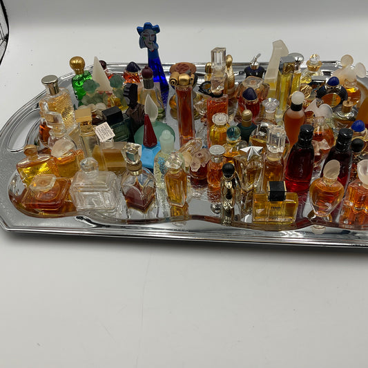 Vintage Designer Miniature Perfume Bottles And Cologne Bottles 70 Individual Bottles