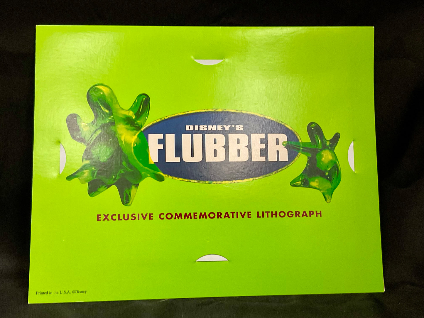 Disney's Flubber Exclusive Commemorative Lithograph