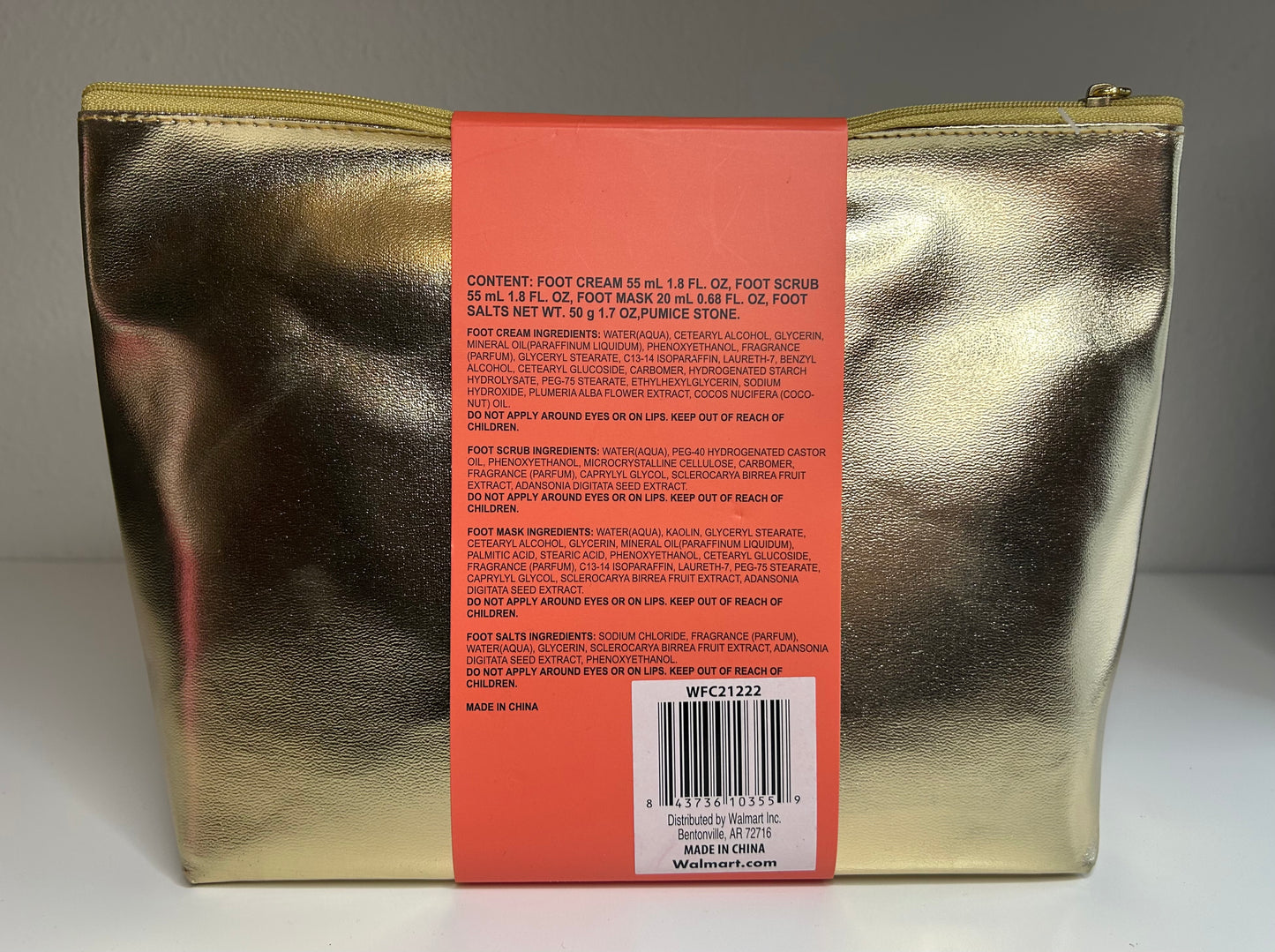 Bloomfield Foot Care Gift Set Serengeti Sunset Fiji Feelings