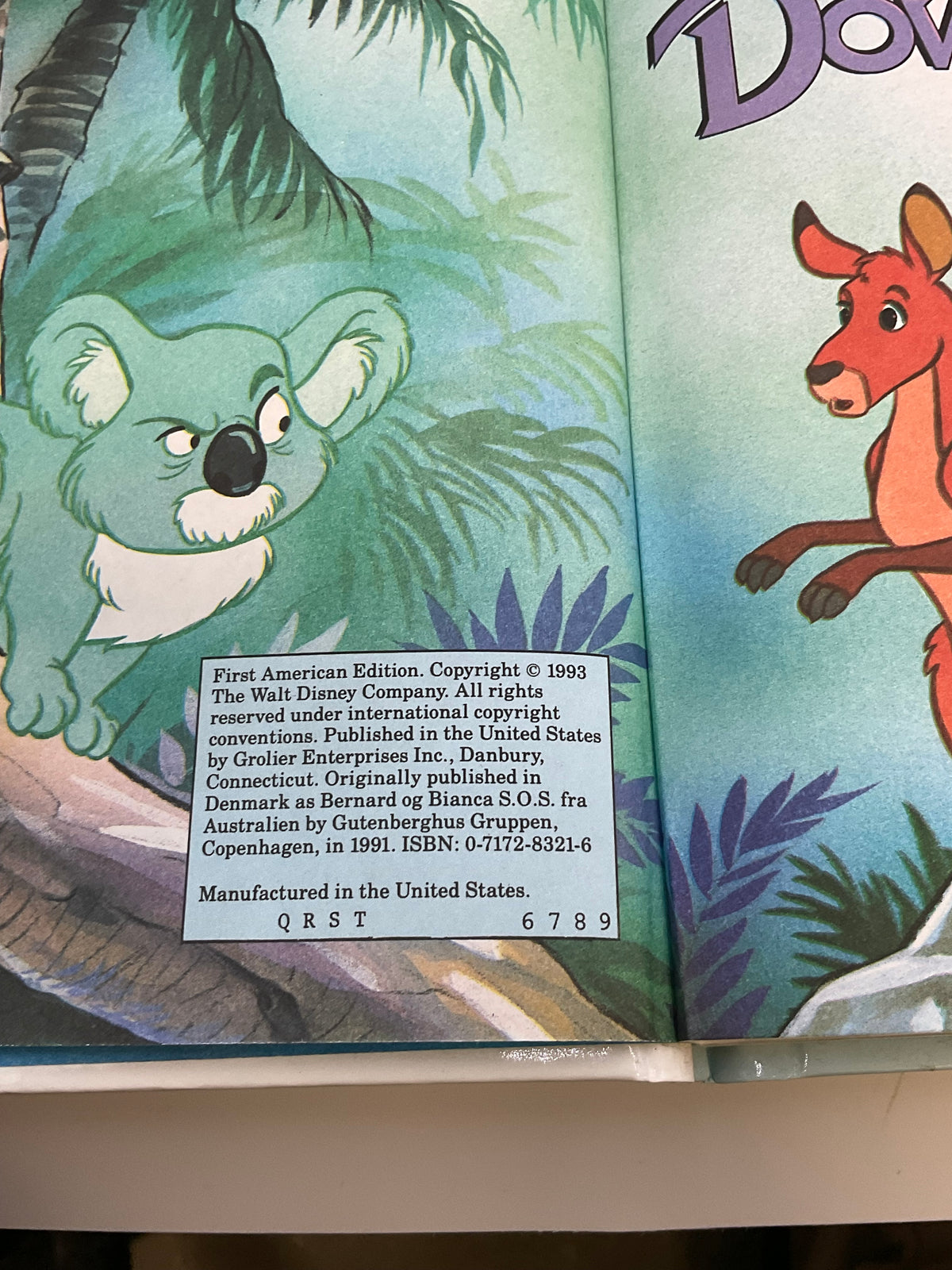 Set of 4 Children's Disney Books