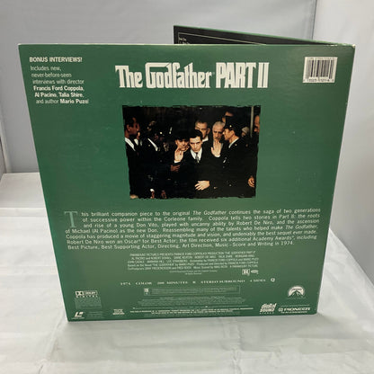 The Godfather Trilogy Collection 6-LaserDisc Video Set Series Part 1 Part 2 Part 3